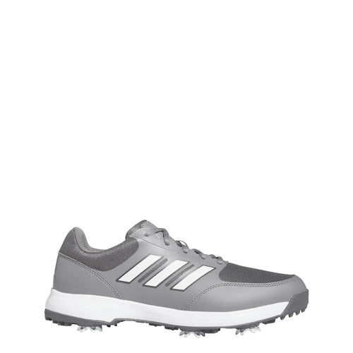 adidas Mens Tech Response 3.0 Golf Shoes Grey Four/Footwear White/Grey Three 8.5 Wide